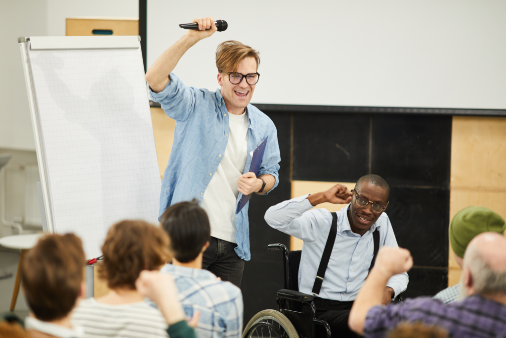 Image of students in a lecture